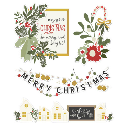 The Holiday Life Layered ChipboardTHL20523