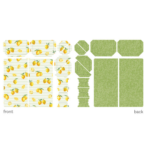 P13 Travel Journal Elements Set 33/Pkg-Fresh Lemonade - P13LEM40 P13 Travel Journal Elements Set 33/Pkg-Fresh Lemonade - P13LEM40