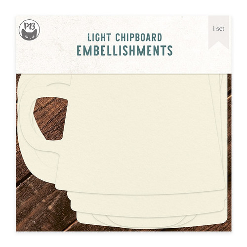 P13 Light Chipboard Album Base 6"X6"-Mix And Match, Coffee Break - P13COF57 - 5905523081794 P13 Light Chipboard Album Base 6"X6"-Mix And Match, Coffee Break - P13COF57 - 5905523081794