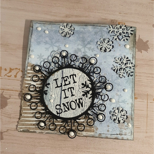 Elizabeth Craft Metal Die-Let it snow EC2049