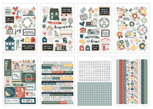 Echo Park Sticker Book-Good To Be Home - TH336029