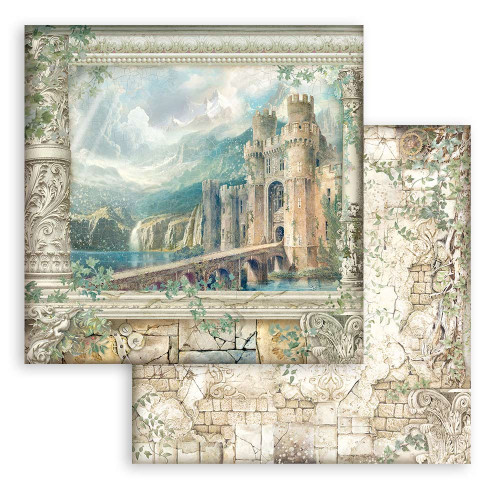 Stamperia Double-Sided Paper Pad 8"X8" 10/Pkg-Magic Forest, 10 Designs/1 Each SBBS78