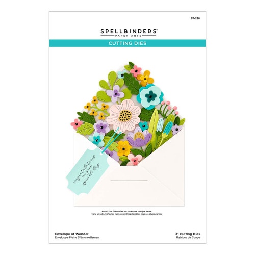Spellbinders Etched Dies-Envelope Of Wonder - S7238 - 813233037299