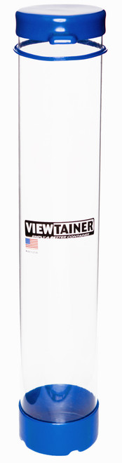 Viewtainer Tethered Cap Storage Container 2.75"X15"-Blue CRT27515-3 - 787660883159