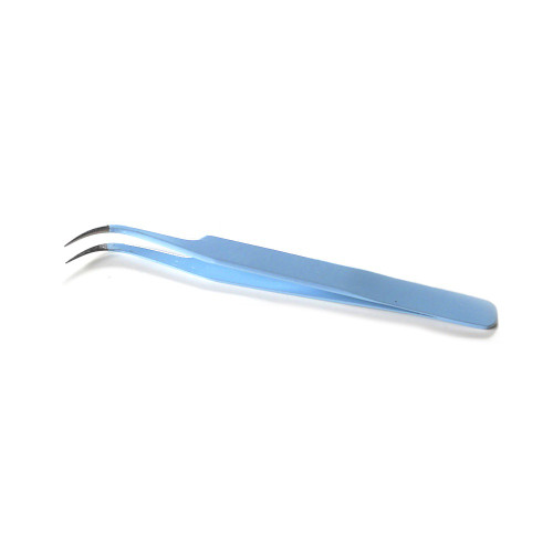 Elizabeth Crafts Fine Pointed Tweezers-Blue EC817 - 810003537188