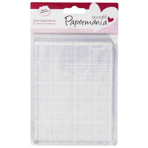 Papermania 4"X5.25" Clear Stamp BlockP9031001 - 5055170120756