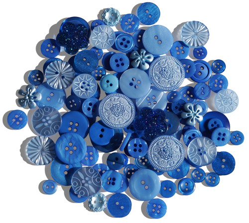 Buttons Galore Treasure Box-Sapphire Quartz - TBX-105
