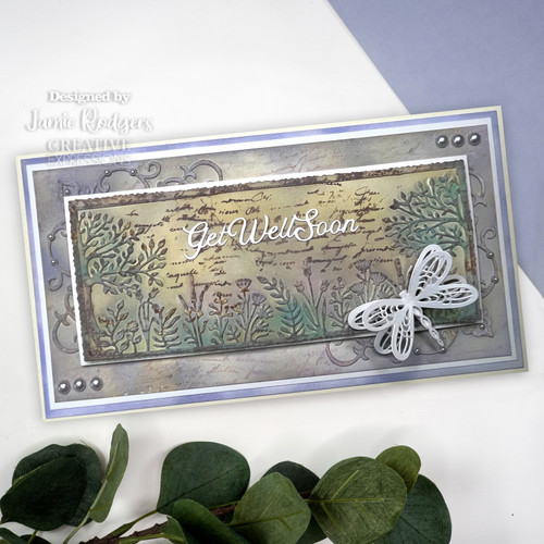 Creative Expressions Craft Dies By Jamie Rodgers-Wings Of WonderButterfly Garden Wishes CEDJR062