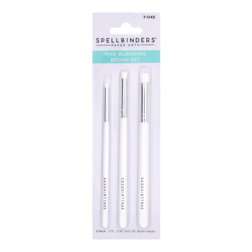 Spellbinders Mini Blending Brush Set-From Card Shoppe Essentials - T045 - 813233034731