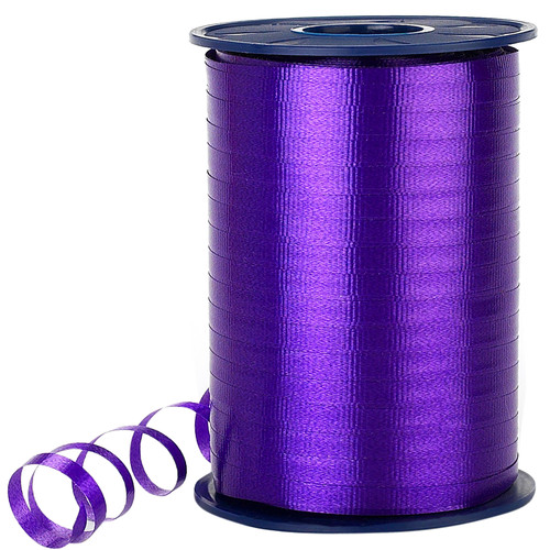 Morex Crimped Curling Ribbon .1875"X500yd-Purple 253/5-610 - 750265536102
