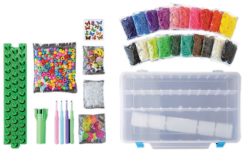 The Beadery Wonder Loom Workshop-3436 Pieces 7314