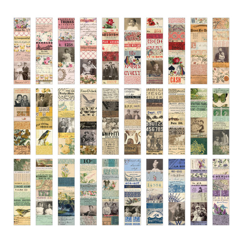 Idea-Ology Collage Strips 1.5"X6"-30 Pieces TH94328