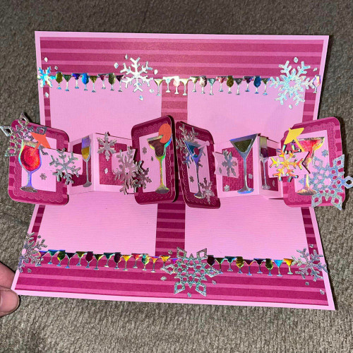 Karen Burniston Dies-Little Twist Panel Pop-Up - KBR1232