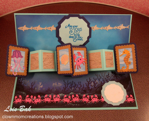 Karen Burniston Dies-Little Twist Panel Pop-Up - KBR1232