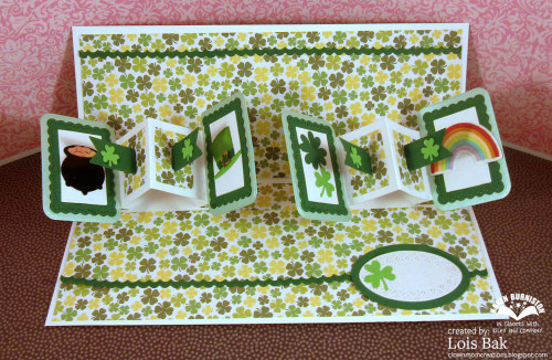 Karen Burniston Dies-Little Twist Panel Pop-Up - KBR1232