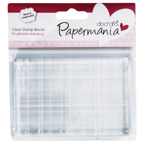 Papermania Clear Stamp Block-2.75"X4" P9031002 - 5055170120763