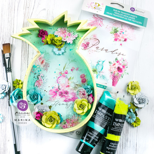 Prima Marketing Ephemera 72/Pkg-Postcards From Paradise Set 1 - PC662301 Prima Marketing Ephemera 72/Pkg-Postcards From Paradise Set 1 - PC662301