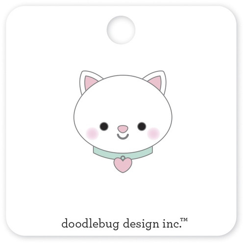 Doodlebug Collectible Enamel Pin-Snowball CP8121 - 842715081215