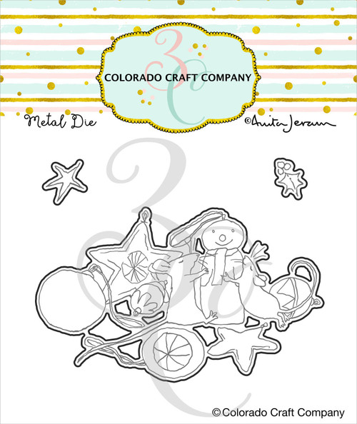 Colorado Craft Company Metal Die Set-Mice OrnamentsBy Anita Jeram C3AJ833D - 810043858335