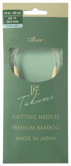 TAKUMI Pro Circular Knitting Needles 24"-US 15 / 10.0 mm 3337 - 051221233371