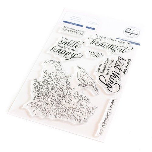 Pinkfresh Studio Clear Stamp Set 4"X6"-Best Thing - PF206123 - 736952880543
