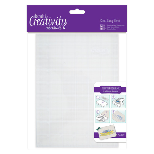 Creativity Essentials A5 Clear Stamp BlockCE903101 - 5038041989782