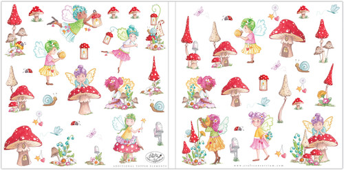 Craft Consortium Double-Sided Paper Pad 12"X12" 40/Pkg-Fairy Wishes - PAD042 Craft Consortium Double-Sided Paper Pad 12"X12" 40/Pkg-Fairy Wishes - PAD042