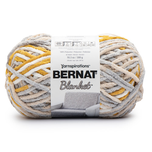 Bernat Blanket Big Ball Yarn-Grellow 161110-10982 - 057355480292