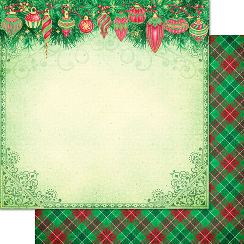 Heartfelt Creations Double-Sided Paper Pad 12"X12" 24/Pkg-Holiday Ornament HCDP1-2153