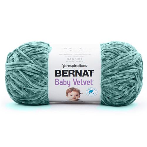 Bernat Baby Velvet Big Ball Yarn-Misty Jungle Green - 164186-86026 - 057355446687