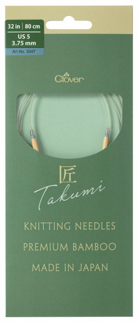 TAKUMI Pro Circular Knitting Needles 32"-US 5 / 3.75 mm 3347 - 051221233470