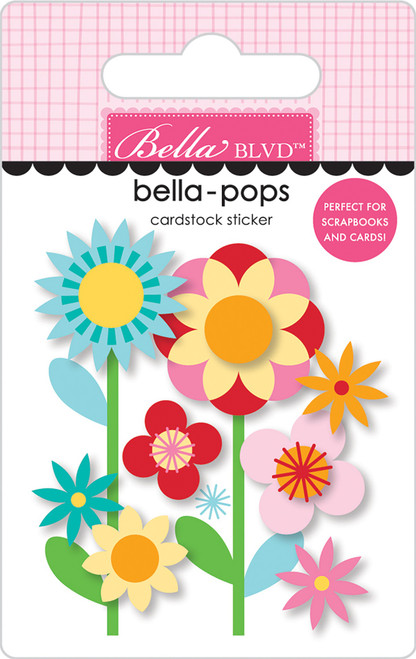 Birthday Bash Bella-Pops 3D Stickers-Have A Great Day BB2734 - 819812014828