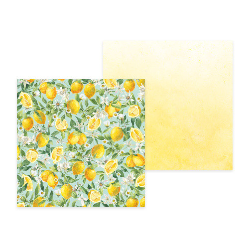 P13 Double-Sided Paper Pad 6"X6" 24/Pkg-Fresh Lemonade P13LEM09