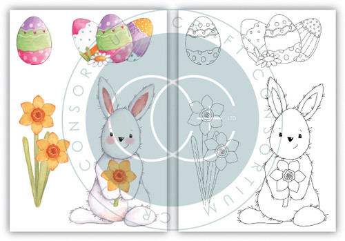 Craft Consortium Premium Marker Pad A6 32/Pkg-Let Spring Begin - PAD041D Craft Consortium Premium Marker Pad A6 32/Pkg-Let Spring Begin - PAD041D