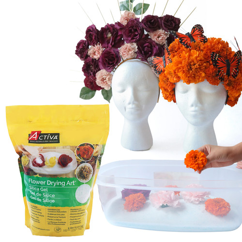 Activa Flower Art Silica Gel 5lbs-Canister - 2610 Activa Flower Art Silica Gel 5lbs-Canister - 2610