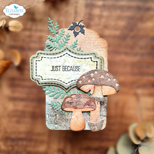 Elizabeth Craft Clear Stamps-Layered Labels ECCS328