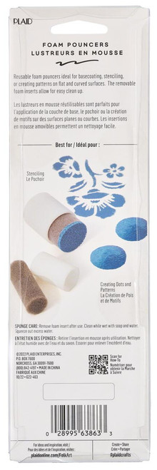 FolkArt Spouncer Set 8/Pkg- - 63863