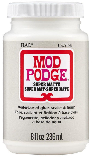 Plaid Mod Podge Super Matte Acrylic Sealer-8oz CS27596 - 028995275968