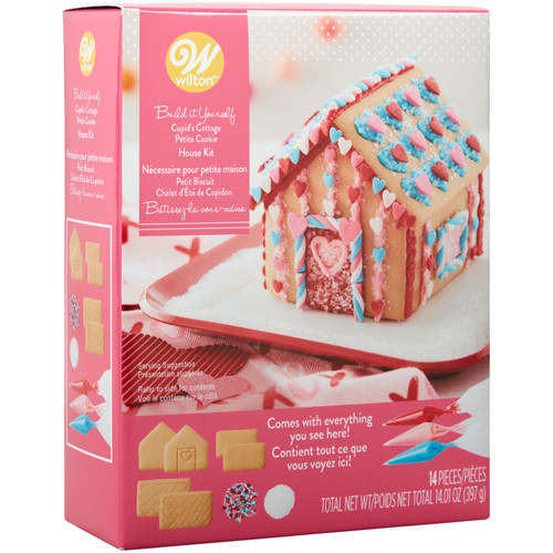 Wilton Unassembled Cookie Kit-Cupids Cottage W0000154 - 070896156235