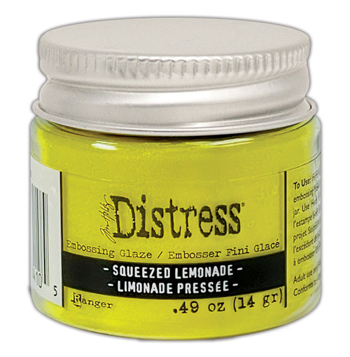 Tim Holtz Distress Embossing Glaze -Squeezed Lemonade TDE84105 - 789541084105