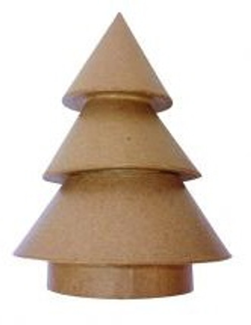 Decopatch Paper-Mache-Christmas Tree - NO030 - 3609510130305