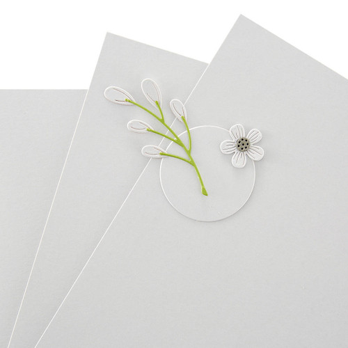 Spellbinders Color Essentials Cardstock 8.5"X11" 10/Pkg-Fog SPCS-062 - 813233035172
