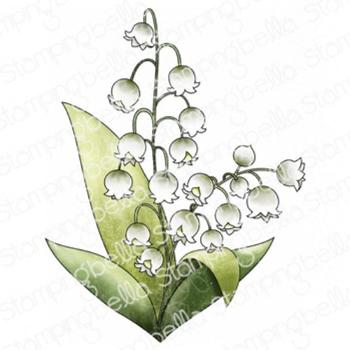 Stamping Bella Cling Stamp-Lily Of The Valley EB1244 - 666307912448