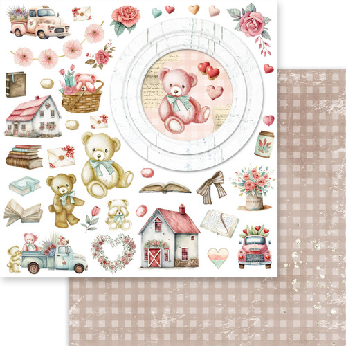 Asuka Studio Double-Sided Paper Pack 6"X6" 24/Pkg-Beary Sweet MP-61221