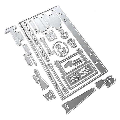 Elizabeth Craft Metal Die-Sidekick Essentials 27 Tool Box EC2029 - 810003537218
