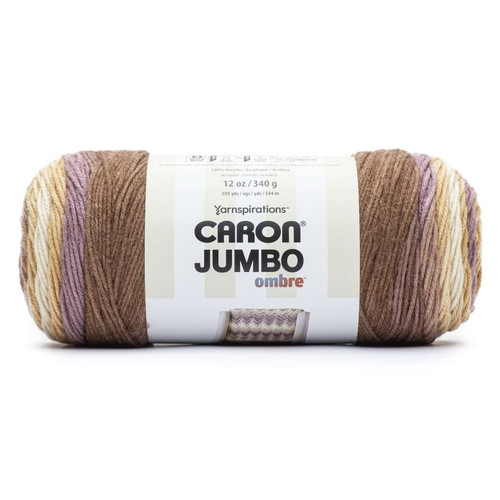 Caron Jumbo Print Ombre Yarn-Seashell - 296619-19010 - 057355497801