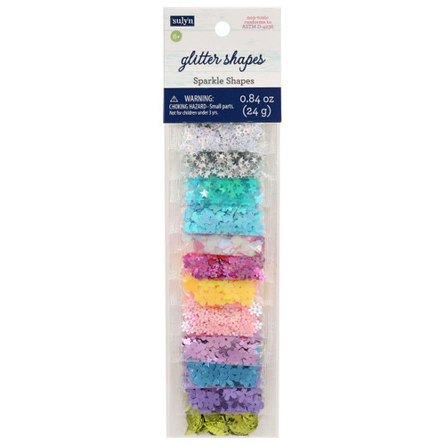 Sulyn Glitter And Sparkle Shapes-0.84oz SUL58459 - 717968584595