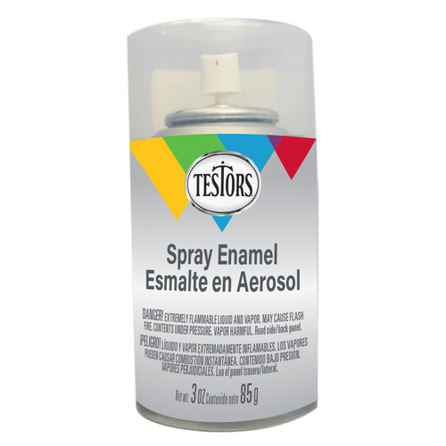 Testors High Gloss Clear Spray Enamel 3oz1814T GettyCrafts