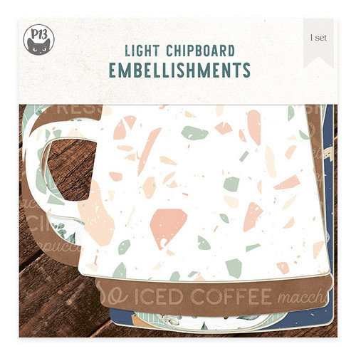 P13 Light Chipboard Album Base With Papers 6"X6"-Mix And Match, Coffee Break - P13COF56 - 5905523081527 P13 Light Chipboard Album Base With Papers 6"X6"-Mix And Match, Coffee Break - P13COF56 - 5905523081527