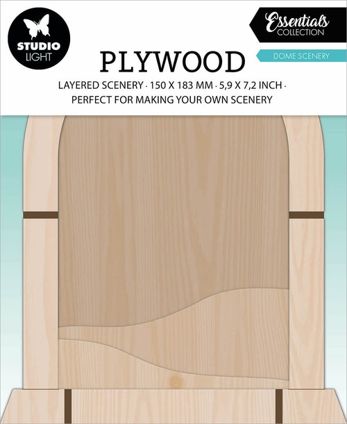 Studio Light Essentials Plywood-Nr. 02, Dome Scenery SLESPW02 - 8713943144169